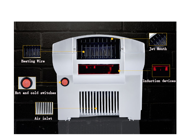 Automatic Hand dryer induction dryer commercial toilet hand dryer mobile smart and cold dual functions ABS material