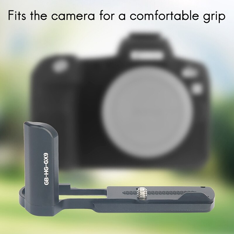 Gx9 metallgriffe, l-förmige schnellwechselplatte für panasonic  g9 gx7 iii  gx85/gx80/gx7ii