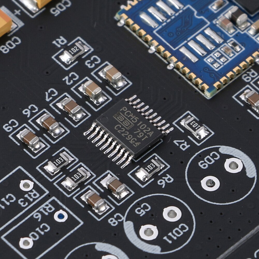 Csr 8675 bluetooth 5.0 aptx hd trådløs modtagerkort pcm 5102a i2s dac dekoder understøtter 24 bit med antenne  a2-001 b3-001
