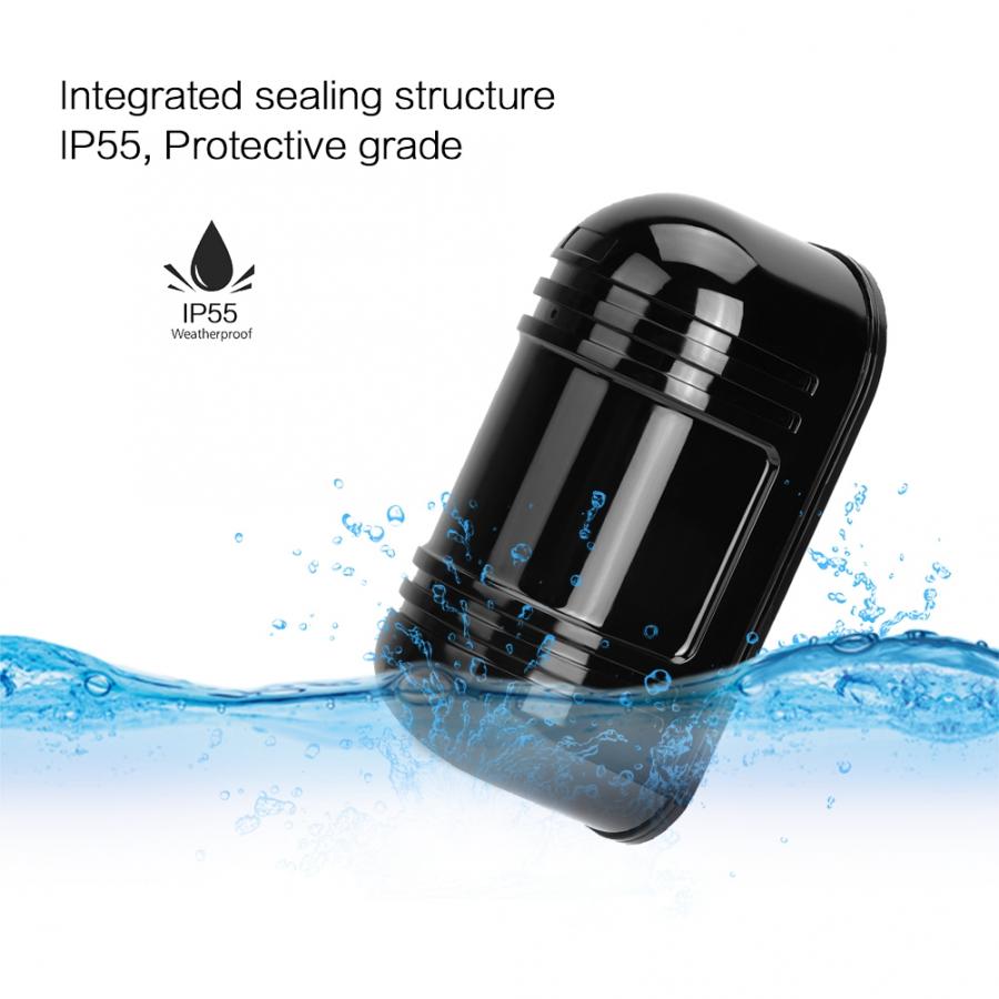 Invisible Beam Barrier Active Detection Digital Pulse Infrared Sensor 100m IR Alarm motion sensor czujnik ruchu bewegingssensor