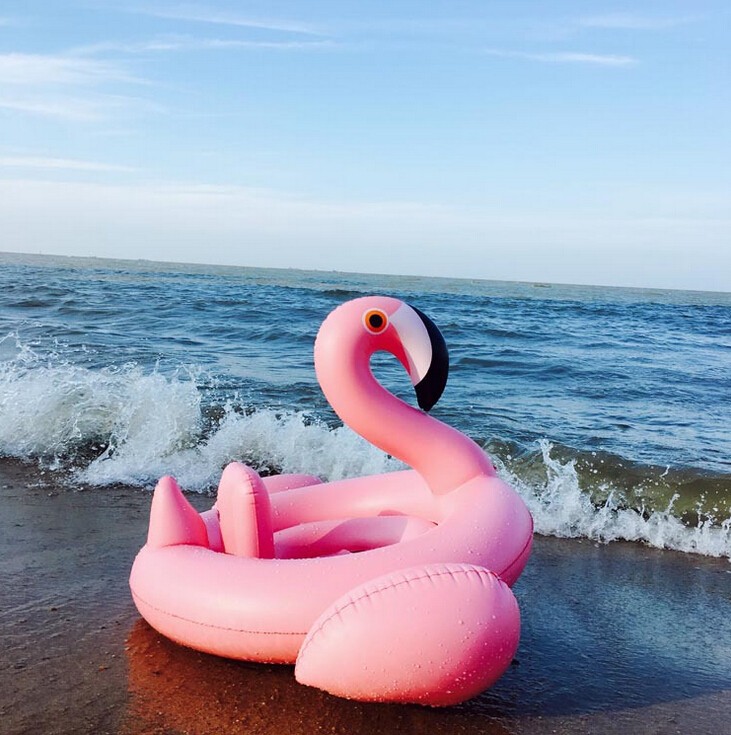 0-4 Years Old Flamingo Baby Seat Float Swimming Pool Party Swimming Ring Children Swimming Pool