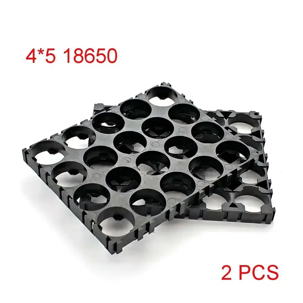 18650 célula de lítio cilíndrica bateria caso titular baterias pacote suporte plástico para diy bateria: Rosa