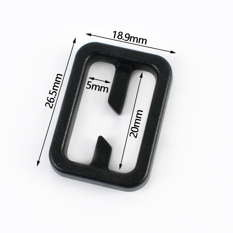 10-50Pcs Plastic Bag Strap Buckles 20-50mm Tri Glide Slider Ring Clasp Luggage Webbing Adjuster Buckle DIY Handware Accessories: 6# / Antique Brass