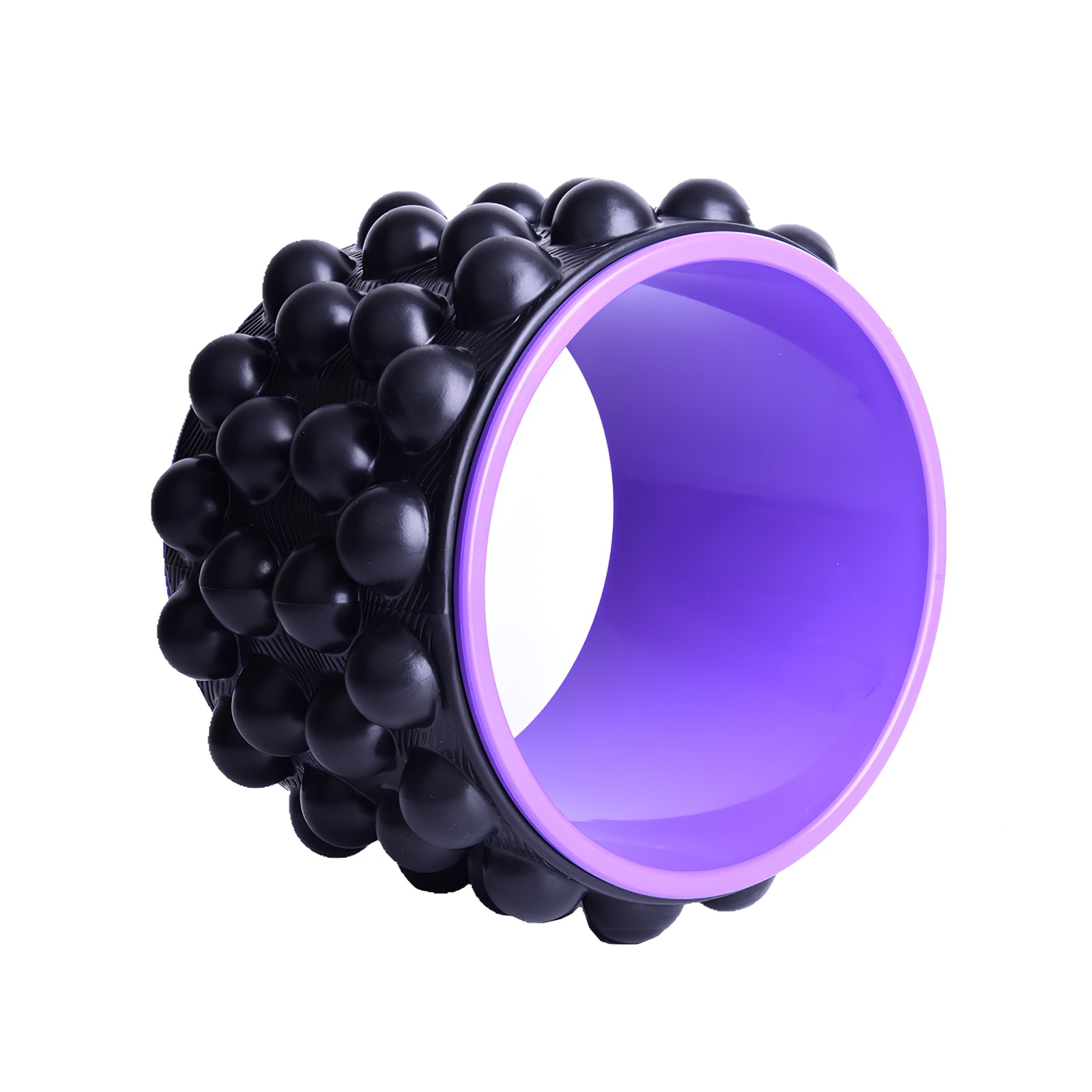 Yoga Wheel - TPE & ABS - Back Training, Waist Shaping, Bodybuilding - Professional Fitness Equipment: Purple