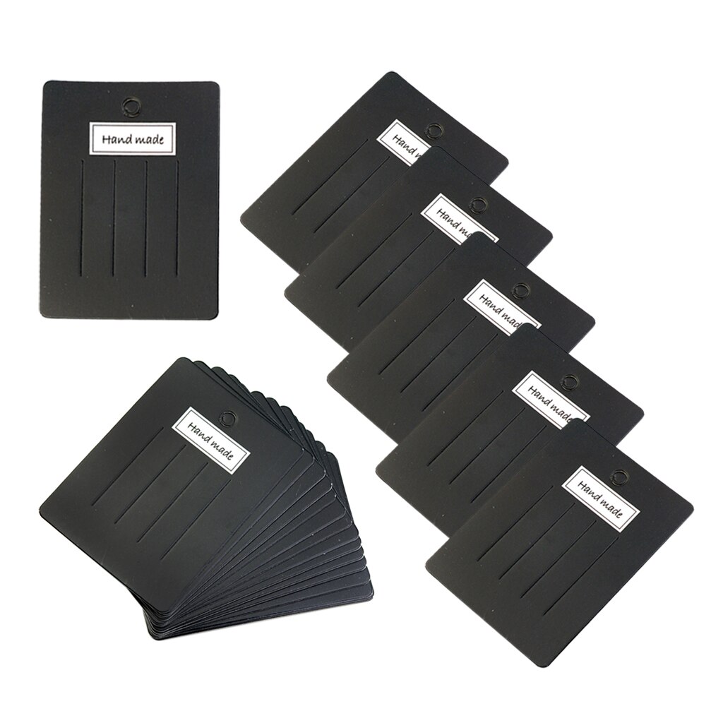 20 unidades de tarjetas para exhibir joyas, tarjetas, pasador, moño para el pelo, tarjetas y tarjetas