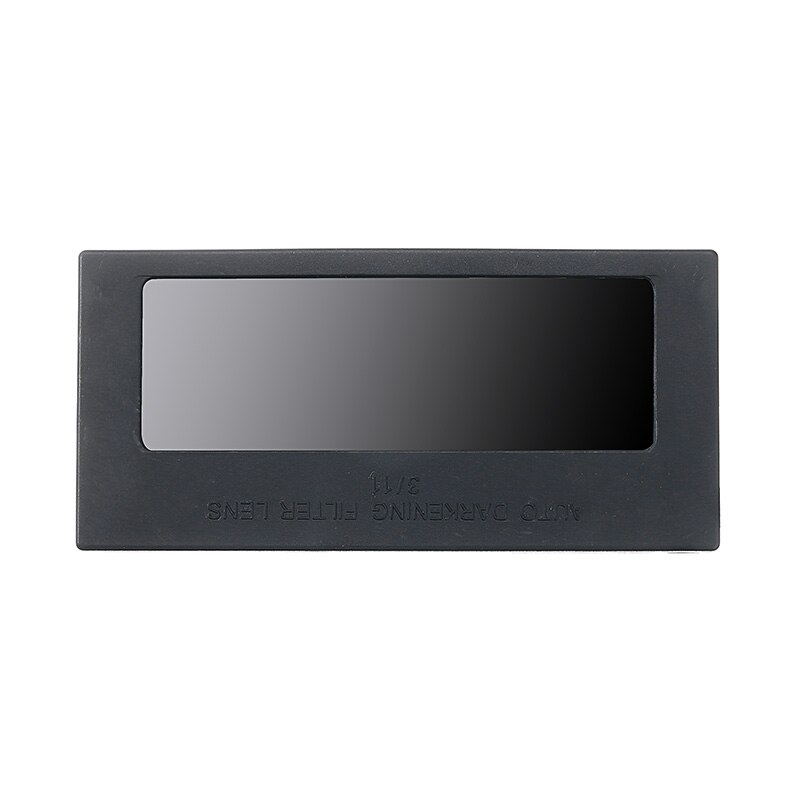 1pc automatisk mørkere sveiselinser 4-1/4 "  x 2 " solenergi auto mørkere sveisehjelm linse filterskygge 3-11