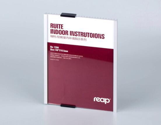 Office Indoor Horizontal Vertical Wall Mounted Sign Holder Display INFO Label Holder Room Door Sign Bulletin Board Picture Frame: inner size 149x210mm