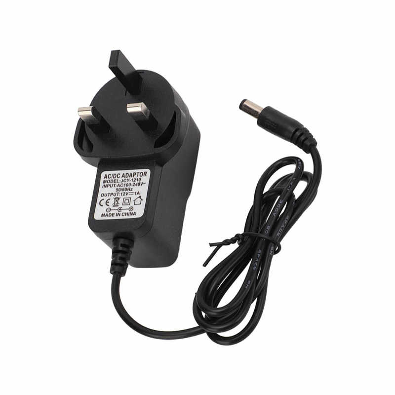 Voeding Adapter 12V 1A Power Adapter Breed Spanningsbereik Voor Monitoring