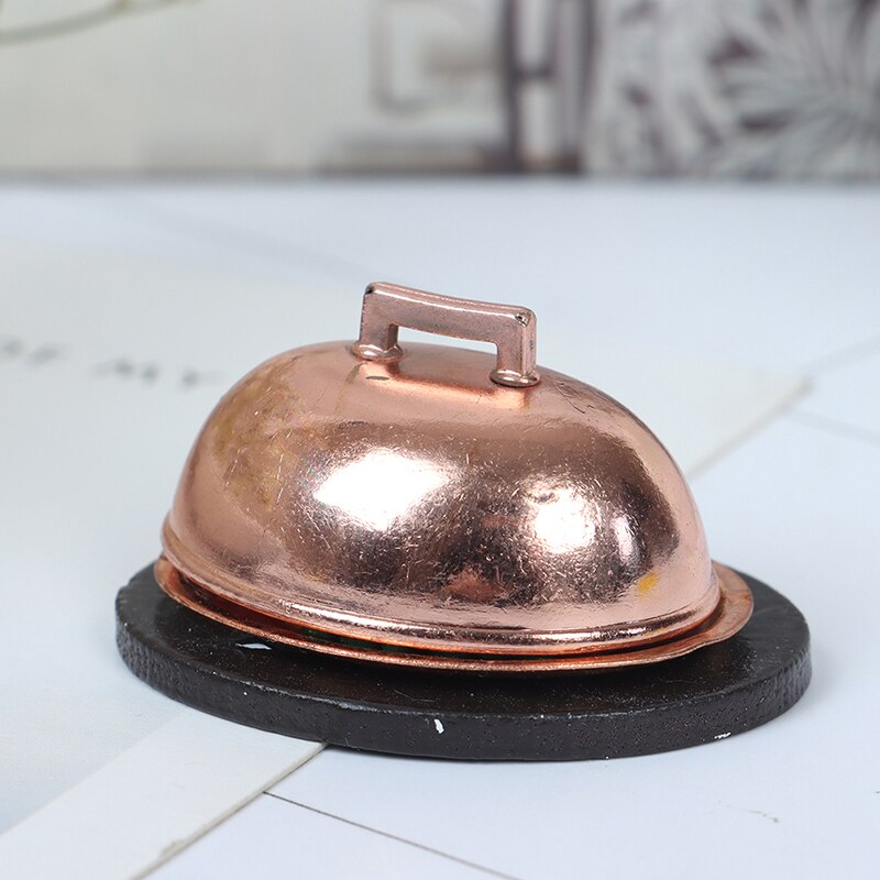 ! 1 Pc Kitchen Cutting Toy 1:12 Dollhouse Miniature Food Christmas Turkey With Lid Pretend Play Toy Accessories