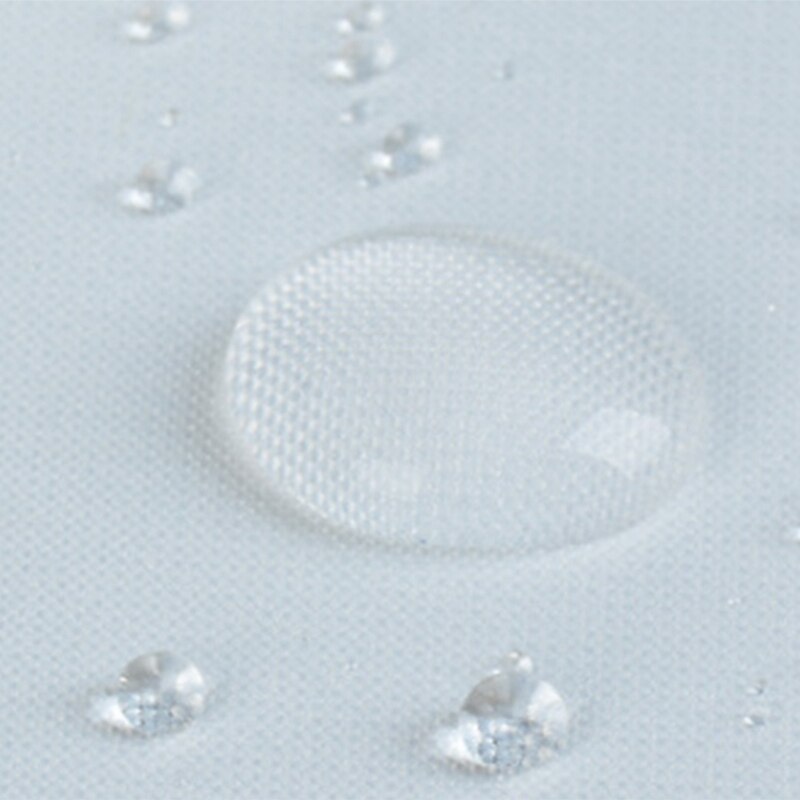 Mildewproof Fabric Shower Curtain Waterproof (White) & Washing Machine Cover,Washer/Dryer Cover