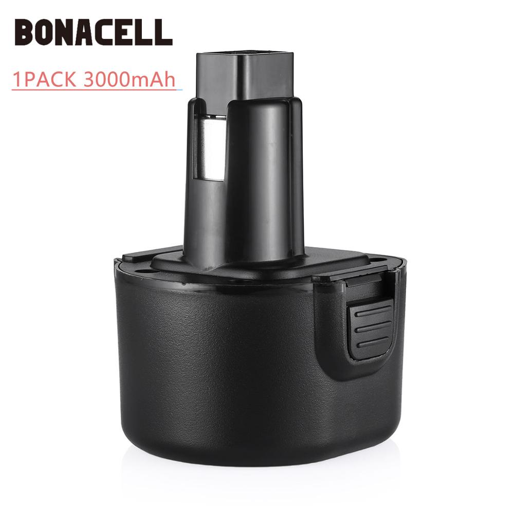 Bonacell 9.6V 3500mAh PS120 power tool battery for Black&Decker BTP1056 A9251 PS120 PS310 PS3350 CD9600 L70: 1PACK 3.0Ah