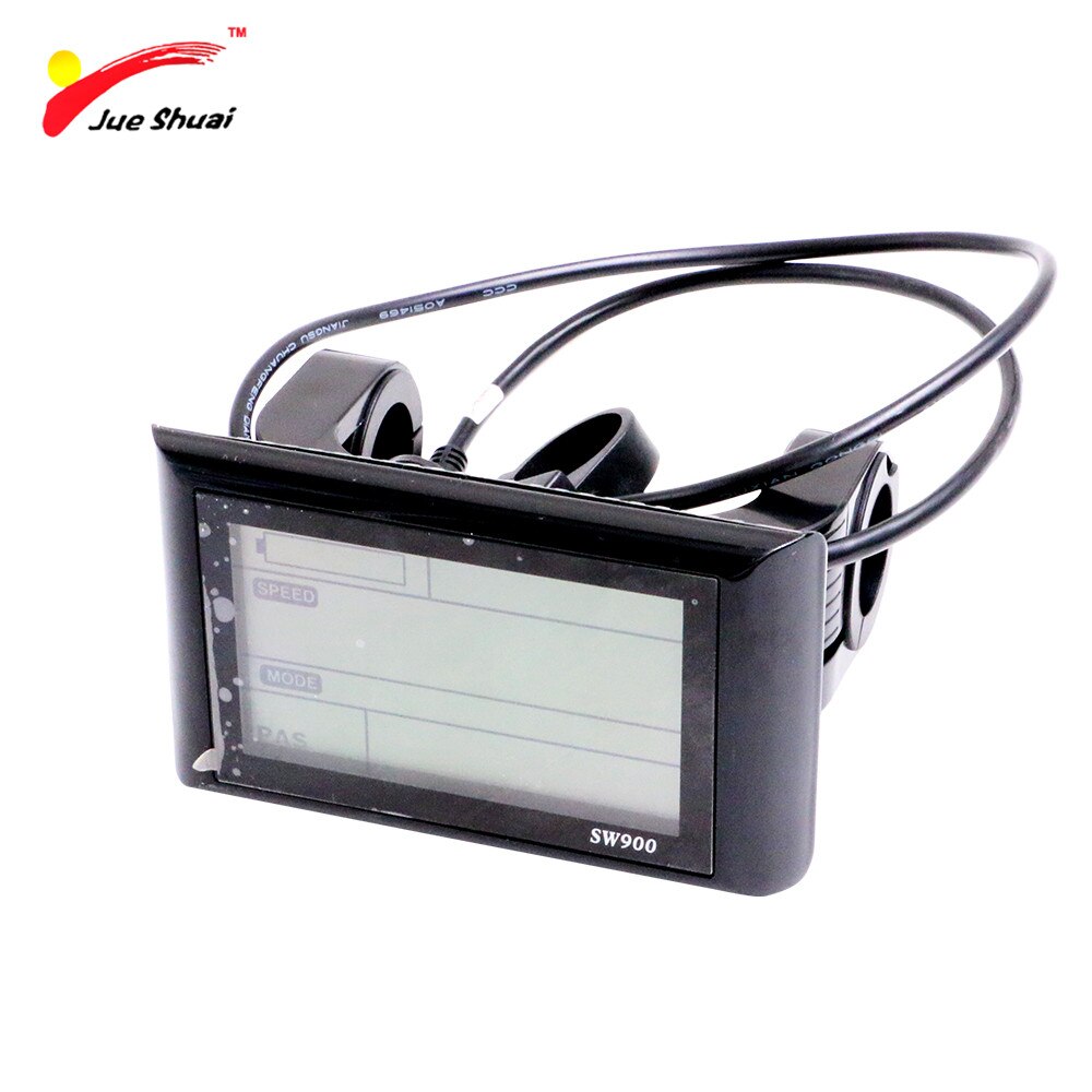 JS E-Bike LCD Display Waterproof Speedometer Wireless Bicycle Computer Connect Accessories Cycling Potentiometer Sensor Panel