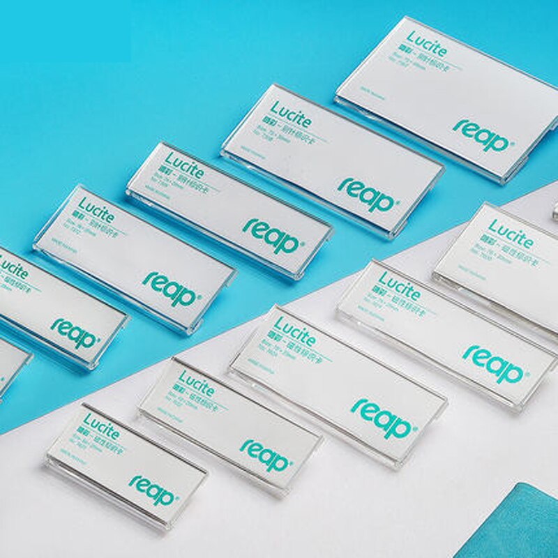 Pin-no Suporte de Acrílico Para O Cartão De ID nome da placa de identificação tag cartão de IDENTIFICAÇÃO crachá conferência de alfinetes de segurança de plástico pin no suporte