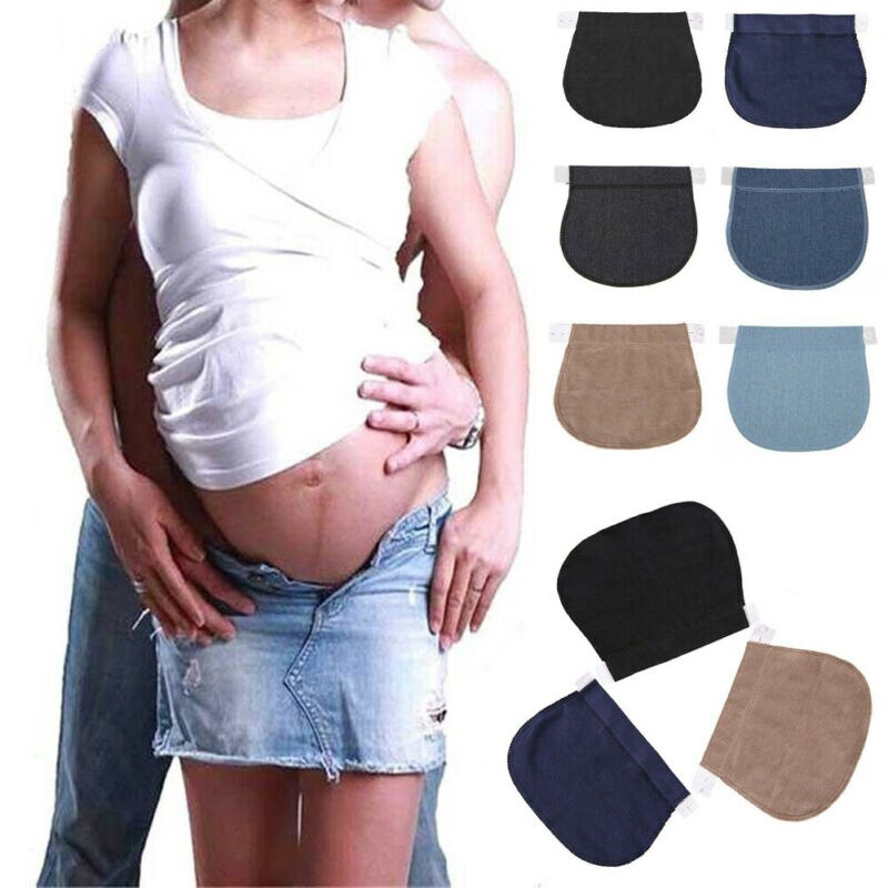 Bærbar 1 stk knapbælte forlængerspænde gravid diy tøj syforsyninger