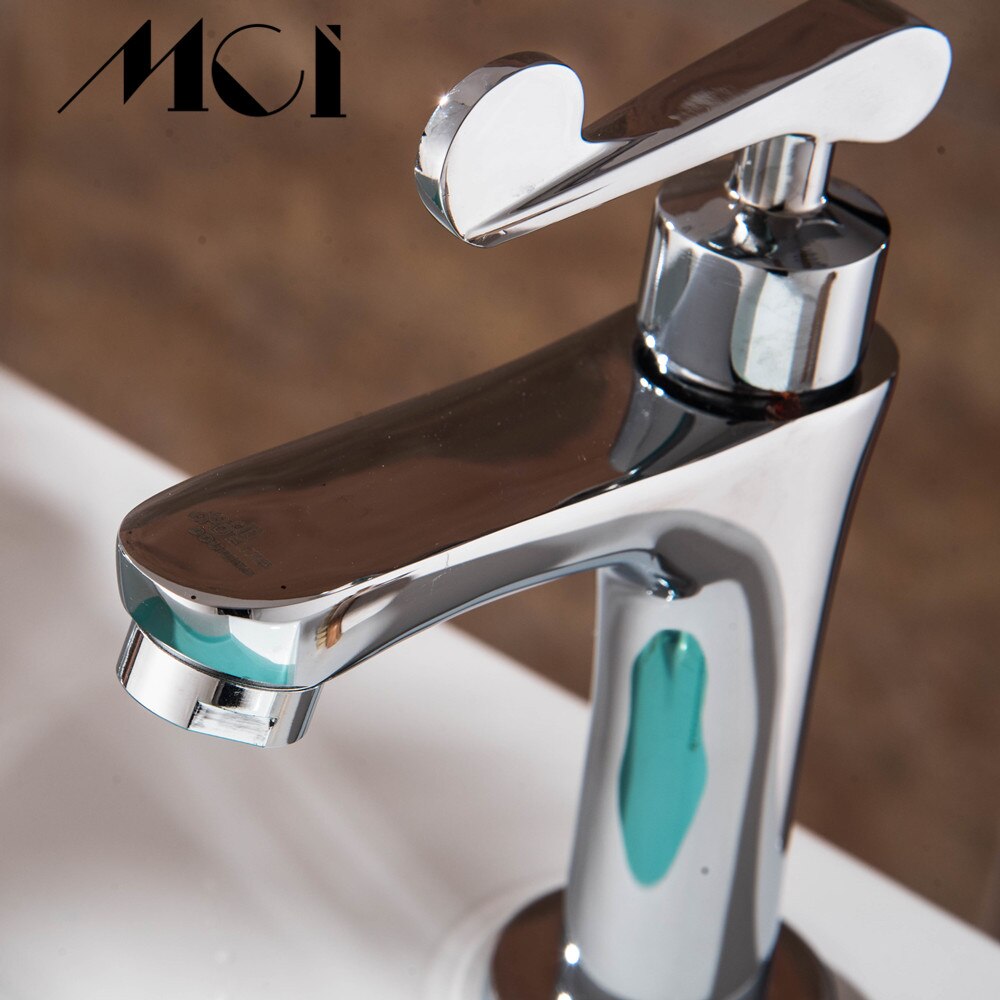 Tall bath sink faucet bathroom basin water mixer tap bathroom single sink faucet Mci