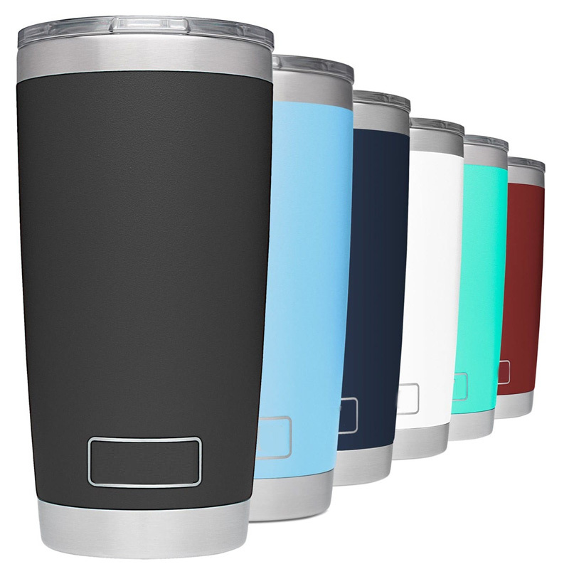 20 unzen Reise Becher Yetys Eis Tasse Becher 304 Edelstahl Doppel Zauberstab Vakuum Isolierte Kaffee Becher Wasser Flasche Termos termica