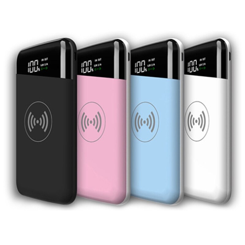 Chargeur Portable 10000mAh, batterie externe 5V/2A charge rapide, batterie entièrement Compatible, double entrée et triple sortie, téléphone Portable A9LC