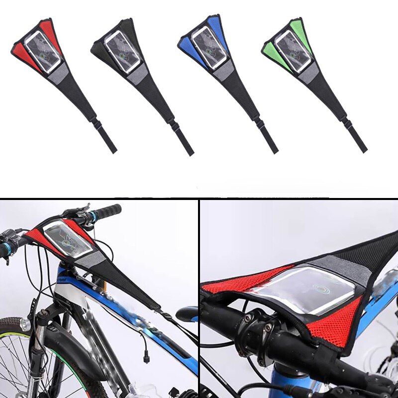 Bike Sweat Blanket Home Cycling Frame Guard Net Absorbs Strap