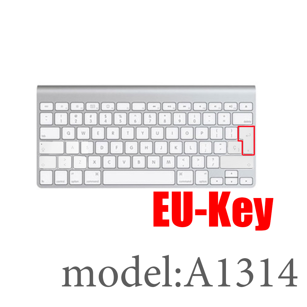 Voor Apple Imac Magic Keyboard Met Numeriek Toetsenbord MQ052LL/Een A1843 MLA22L/Een A1644 A1314 Siliconen Toetsenbord Cover protector Skin: EU A1314