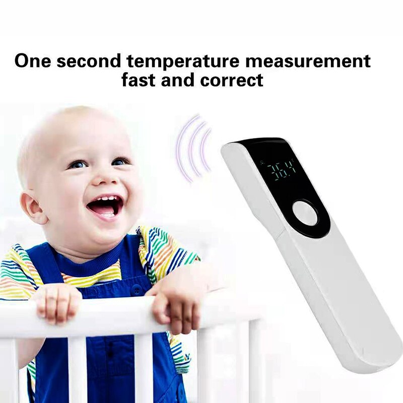 Mini Handheld Ear Thermometer Portable Human Body Thermometer Household Health Monitor Body/Object Model ℃ ℉ Digital Thermometer