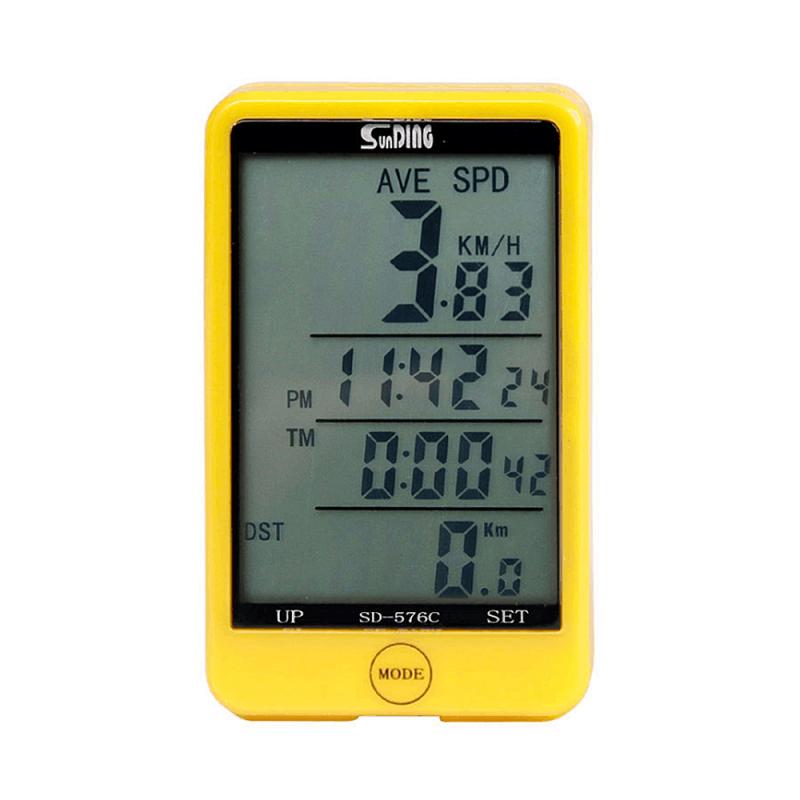Bike Computer Bicycle Speedometer Speed Meter Digital Bike Cycling Wried Stopwatch Odometer Computer Waterproof Speedometer GM
