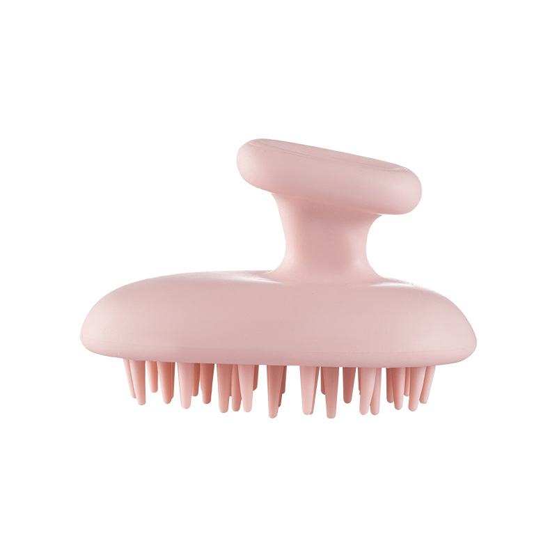 Kopf Kopfhaut Massage Kamm Einfache Shampoo Pinsel Haar Waschen Kamm Körper Massage Pinsel Bad Dusche Pinsel Salon Friseur Werkzeug: schwarz
