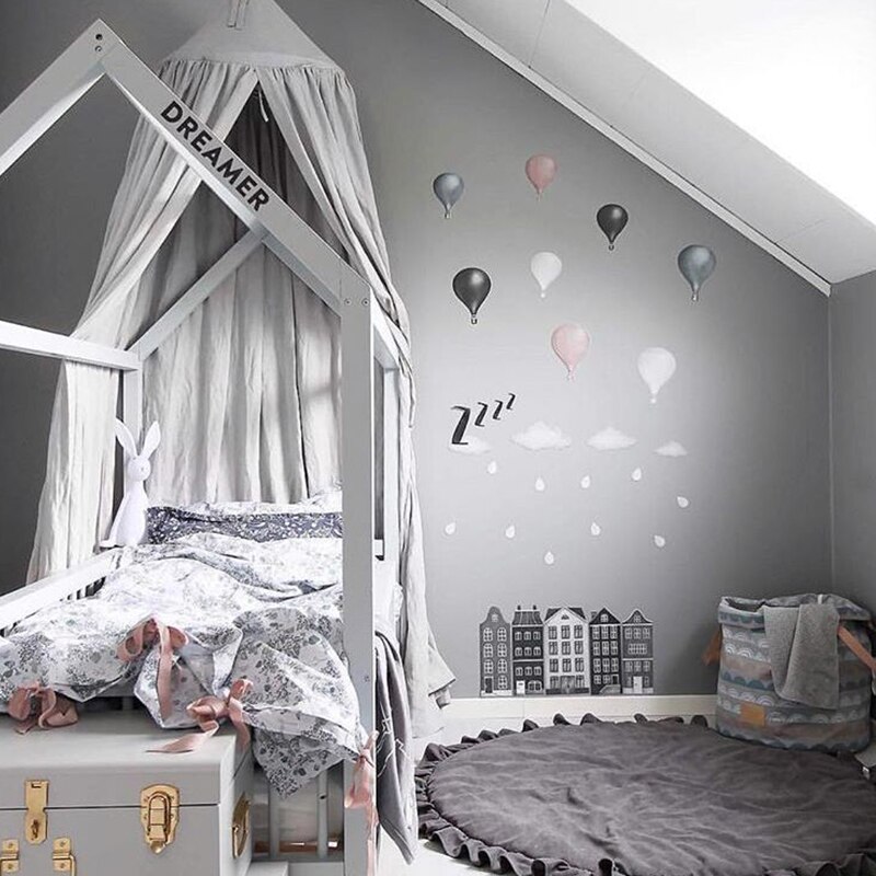 Manta de gateo para bebé, alfombra de juego acolchada para recién nacido, alfombrilla de algodón suave para gatear, alfombras de juego para niños y niñas, decoración para habitación