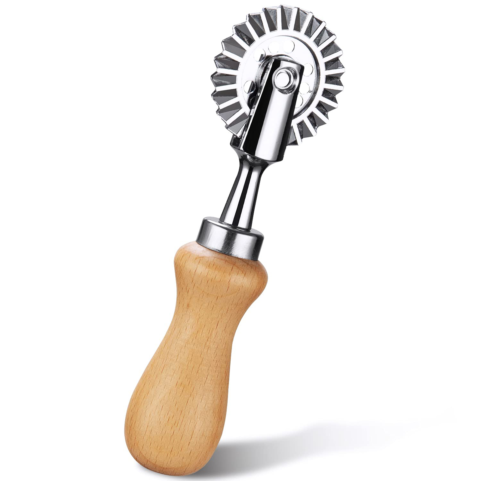 Pastry Wheel Cutter - Pasta Cutter Wheel - Ravioli Crimper Cutter Wheel Divider Side Pasta Knife For Home And Kitchen Use