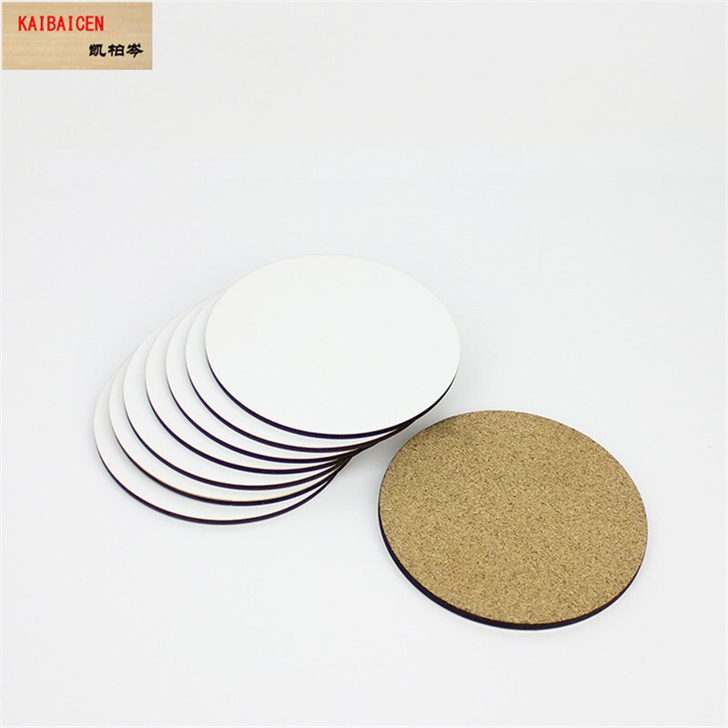 15 Stks/partij Diy Sublimatie Blank Mdf Houten Coaster Keuken Accessoires Mat Cup Bar Mok Drink Pads Captain Coaster