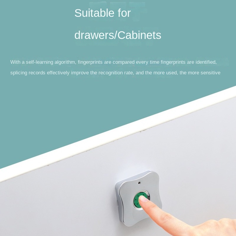Inteligentna blokada na linie papilarne zamek elektryczny szafka robić przechowywania blokada meble zamek robić szuflady robić domowego biura biometryczny zamek linii papilarnych