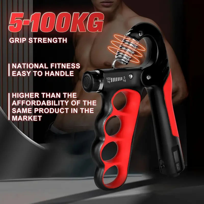 Adjustable Finger And Forearm Strengthening Kit - Improve Resistance Grip Strength And Flexibility With Resistance Hand Grippers