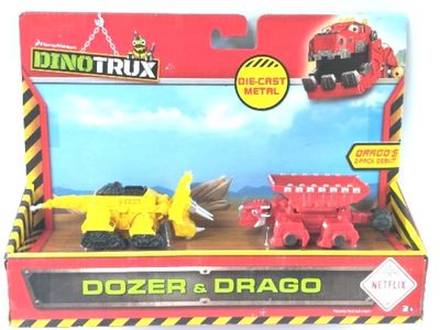 Con scatola originale Dinotrux Dinosaur Truck rimovibile Dinosaur Toy Car Mini modelli regali per bambini nuovi modelli di dinosauri