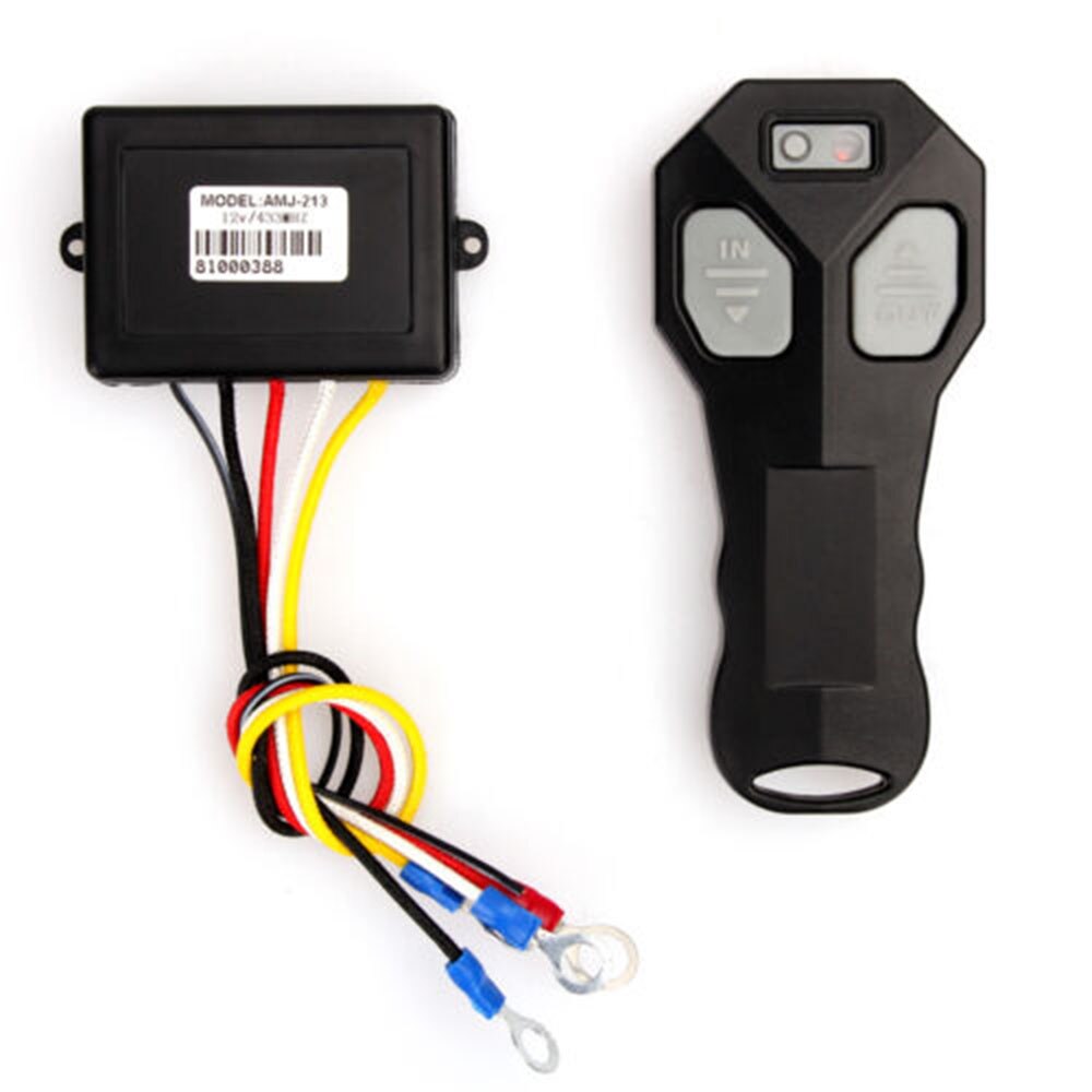 Auto Auto Draadloze Afstandsbediening Kit Lier 100FT 12V Afstandsbediening Schakelaar Voor Jeep ATV Warn Truck Auto