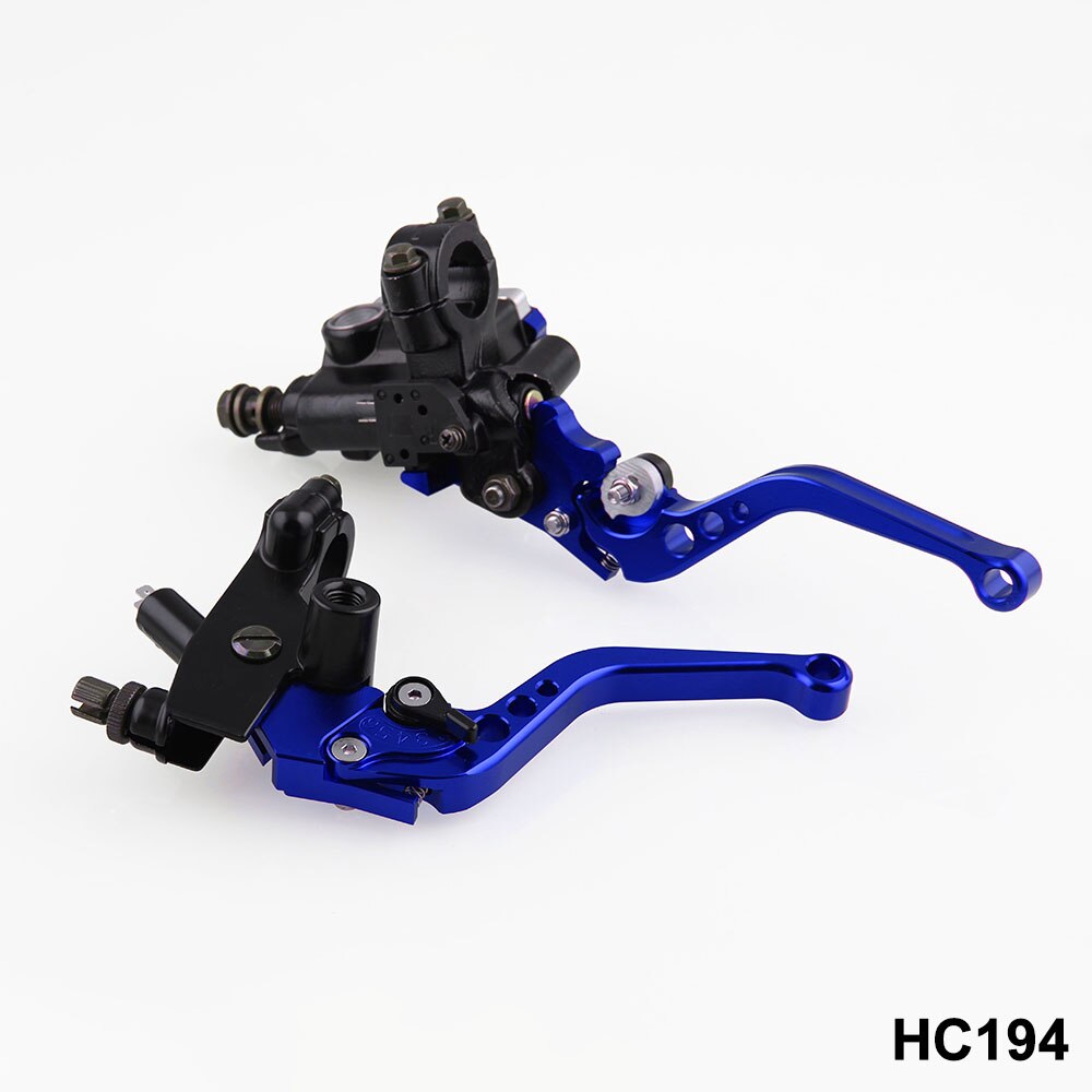 2pcs Universal Motorcycle Hand Brakes Clutch Hand Brake Hydraulic Handbrakes Accessories for Motor Motorcycle
