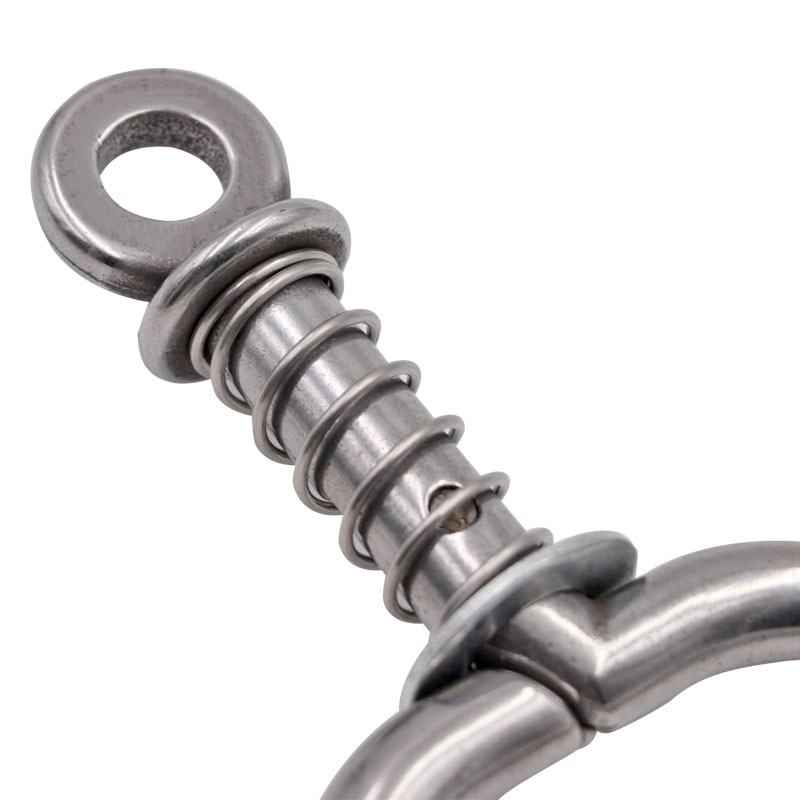 Pinza de Nariz de acero inoxidable para ganado, alicate de punta de vaca, equipo de alimentación de caballos y ganado de granja