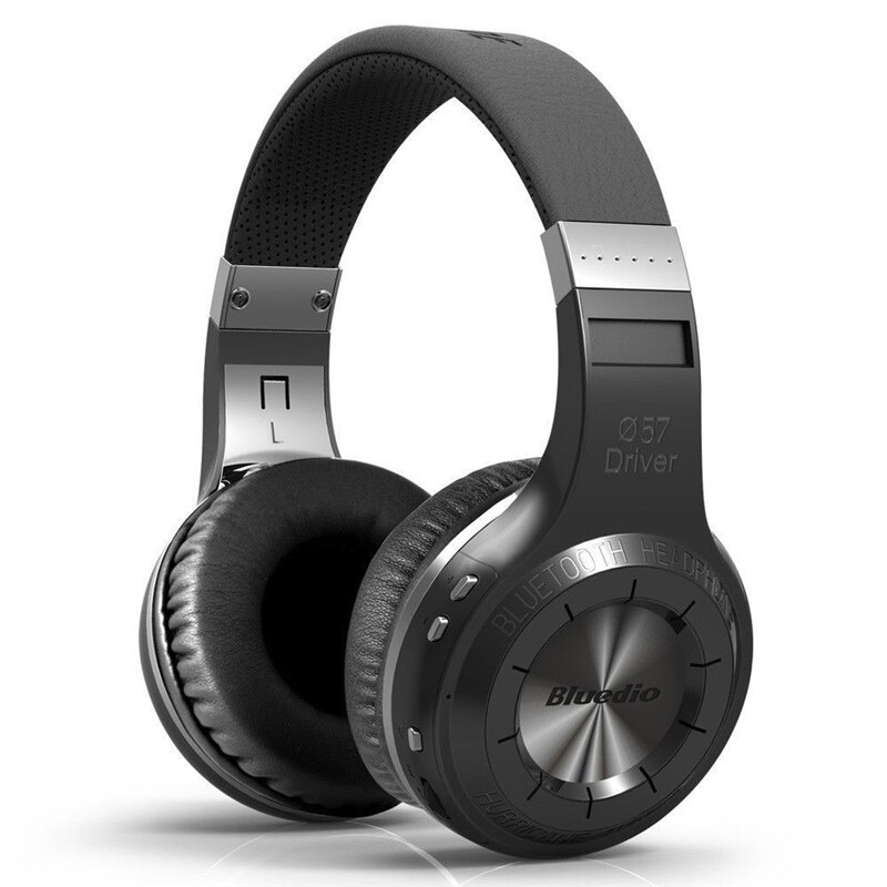 Bluedio Hurricane H Bluetooth 4.1 Wireless Stereo Headphones Headset Comfortable Wearing: Black