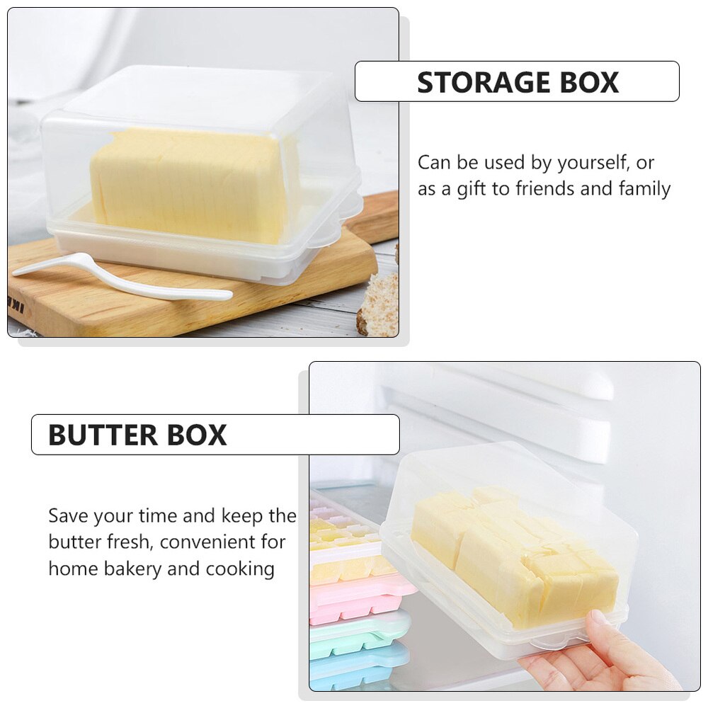 Kitchen Butter Box Cheese Crisper Sealed Storage B... – Vicedeal