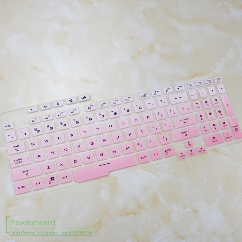 Silicone Keyboard Cover Protector Laptop skin For ASUS ROG Strix G G731GV G731GW G731GT G731GU G731 GW GT GU 17.3 inch
