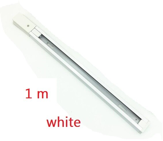 Track Beleuchtung 05 mt/1 mt Schiene Aluminium 1 meter Draht Track Licht Schiene Leuchte 2 drähte aluminium schiene track lichter