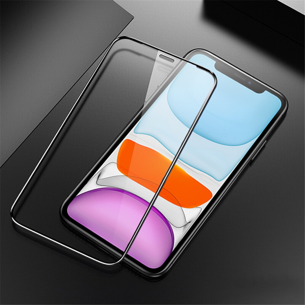 3 stk herdet beskyttelsesglass på til iphone x xs xr xsmax 11 11 pro 11 pro maxclear skjermbeskytter herdet glassfilm