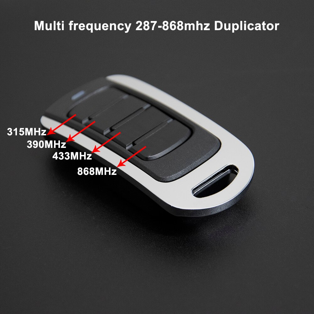 310/315/390/418/433/868MHz Multi-Frequency Garage Door Remote Control Duplicator Clone Multi-Brand Door Transmitter Command