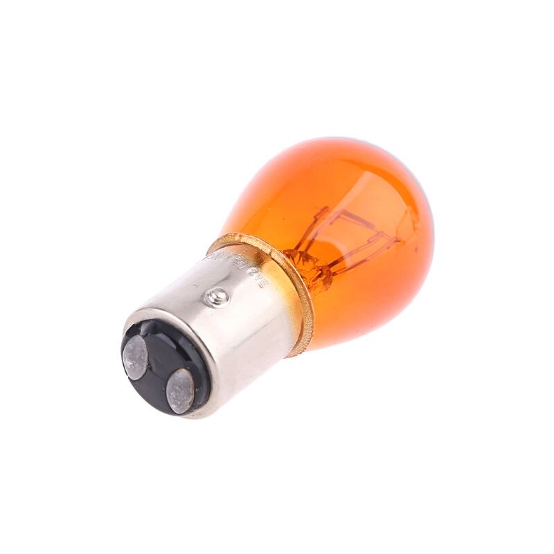 2 Pcs/Pair BAY15D 1157 P21/5W S25 12V Car Clear Glass Lamp Brake Tail Bulb Car Indicator Halogen Stop Lamp Brake Bulbs 12V