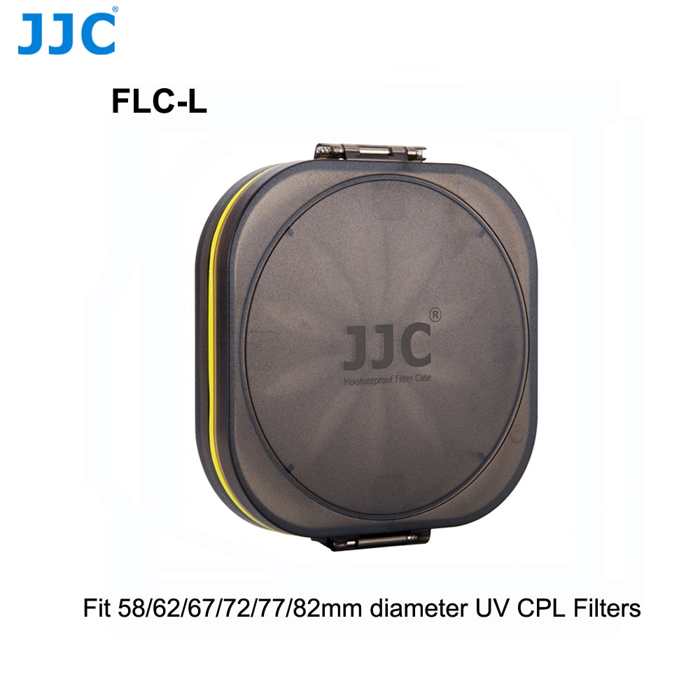 JJC – étui de filtre d&#39;objectif de caméra 77 49 95mm ND UV CPL, protecteur de filtre d&#39;objectif, boîte étanche à l&#39;humidité, accessoires de photographie: FLC-L