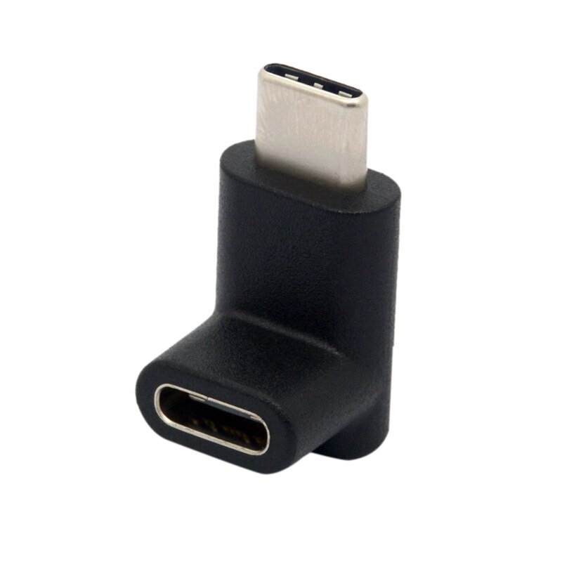 90 Degree Type C Adapter, USB C Male to Female Ada... – Grandado