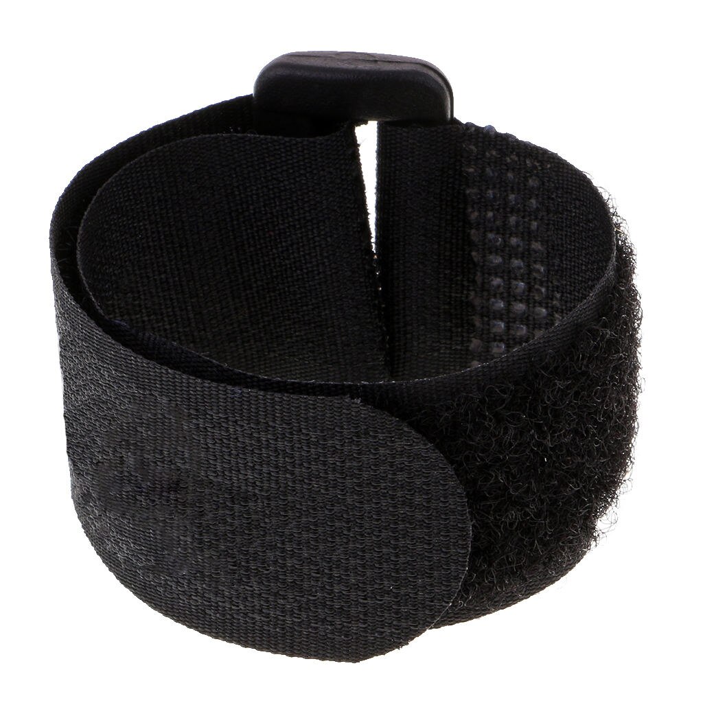 10x Reusable Nylon Strap Cable Tie Wire Rope with Buckle Black