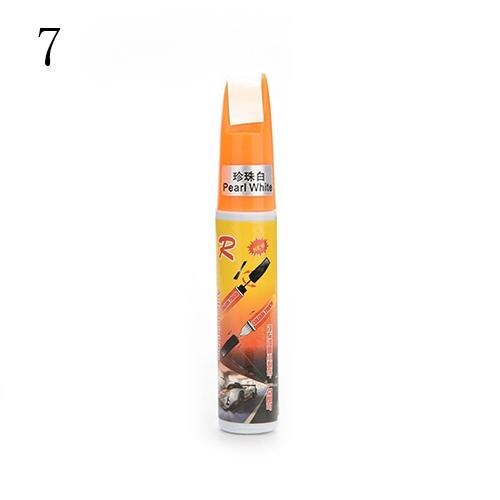 12Ml Auto Kras Reparatie Fix It Pro Auto Verf Pen Professionele Auto-Styling Scratch Remover Magic Onderhoud Verf zorg: WHITE