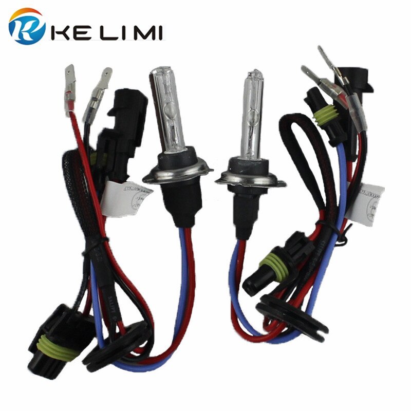 KELIMI Auto Koplamp Lampen (Xenon) H7 55 w Metalen Hid-lampen Hoge Intensiteit Ontlading autolichten