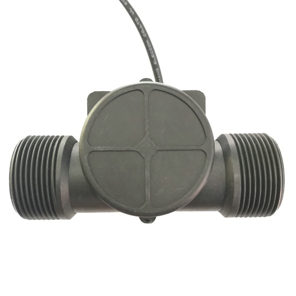USN-HS141TA Hall Effect Water Flow Sensor 5-150L/M G1-1/4" DN32 ABS Food Grade Material Two Way Flow Sensor Turbine