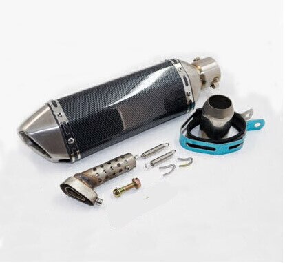 36-51mm Universal Motorcycle Exhaust Modified Muffler Pipe Universal for Exhaust ATV Scooter Dirt Pit Bike Motocross