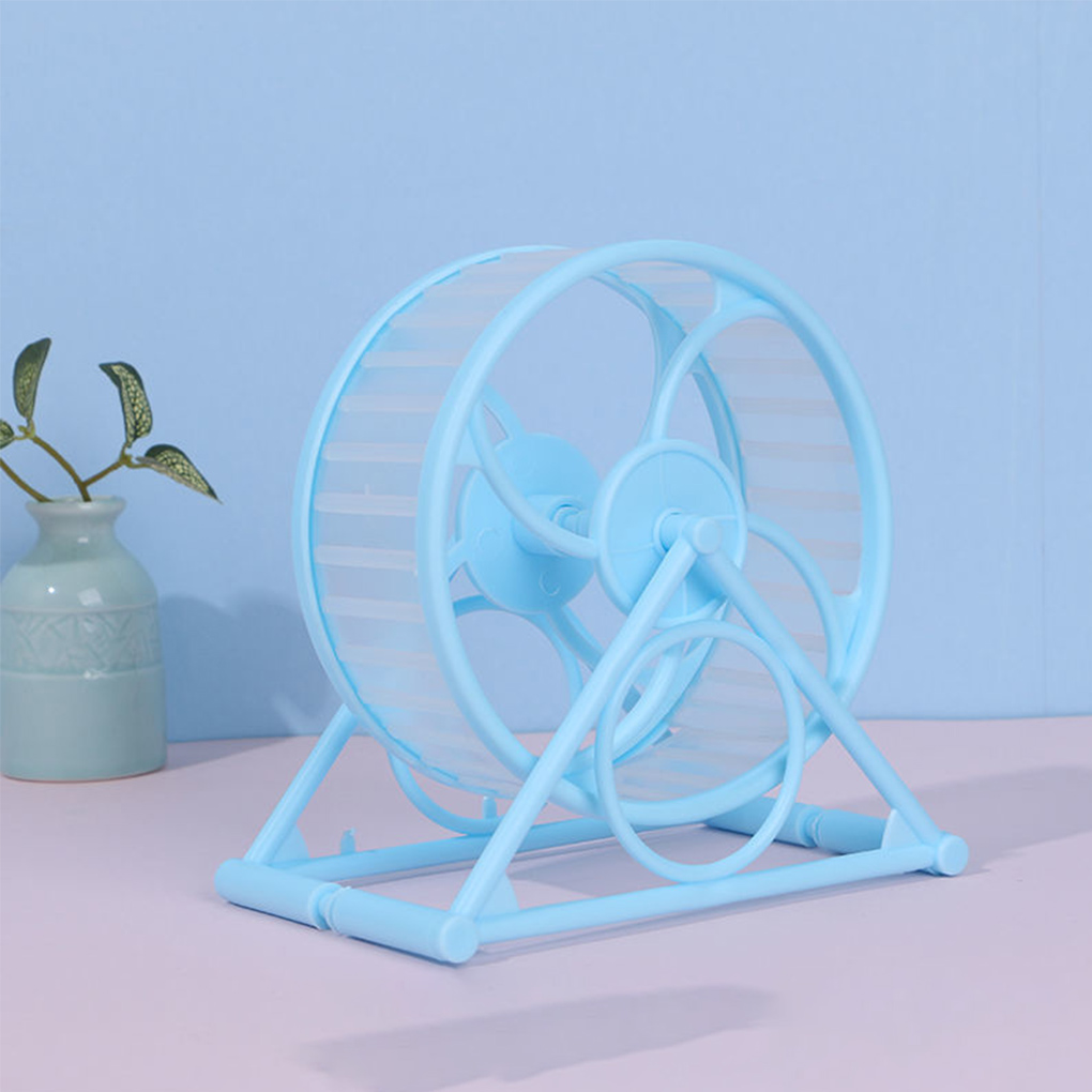 Roue de Jogging pour Hamster, jouet de Sport épais avec support, petits animaux rotatifs, exercices en cage à la maison